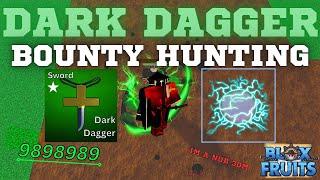 『 Dark Dagger + Rumble 』Dark Dagger + God Human [ 30m Bounty Hunt ]  [ Bloxfruit ] [ Roblox ]