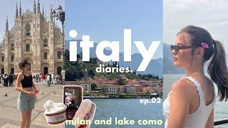 48 hours in milan and lake como | ITALY TRAVEL VLOG