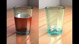 3DS Max Glass modeling & rendering by using Vray