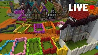 Help Me Build My Medieval City! | Minecraft Creative 1.20 LIVE !join