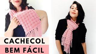 SUPER EASY KNITTING SCARF FOR BEGINNERS - Easy Knitting by @blogbyday | Project #303