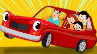daddy's red car | original song | nursery rhymes | childrens song | kids rhymes | kids tv