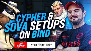 CYPHER AND SOVA SETUPS on BIND | IN THE MIND OF A PRO PLAYER EP. 1