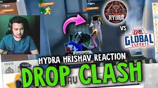 HYDRA HRISHAV REACTION ON BMPS HYDRA VS GE DROP CLASH | BMPS 