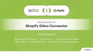 Demonstration of Shopify Odoo Connector