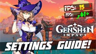 Genshin Impact: Graphics Settings! Increase PERFORMANCE & BOOST FPS (2024)