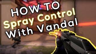 How to control recoil pattern of Vandal "Spraying" - Valorant