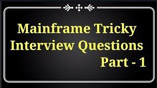 Cobol | Mainframe Cobol Tricks | Mainframe Cobol Tips | Cobol Interview Questions