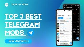 Top 3 Best Telegram Mods Of 2021 In Any Android Phone | Best Telegram Mods