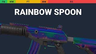 Galil AR Rainbow Spoon - Skin Float And Wear Preview