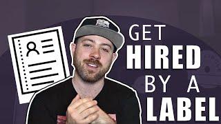 How To Get A Job Working For A Record Label