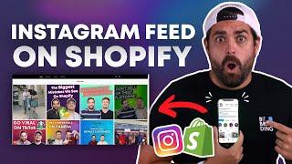 How to add an Instagram Feed to Shopify