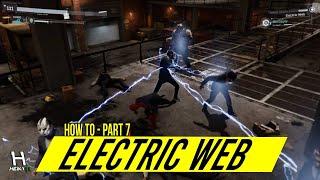 SPIDER MAN HOW TO Use ELECTRIC WEB (PS4) | Gadgets Tutorial | PART 7