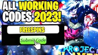 *NEW* ALL WORKING CODES FOR PROJECT SLAYERS IN 2023! ROBLOX PROJECT SLAYERS CODES