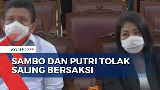 Ferdy Sambo dan Putri Candrawathi Menolak Saling Bersaksi di Persidangan