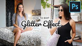 How to Edit Glitter Sparkle Aesthetic Effect in Photoshop | Photoshop Tutorial
