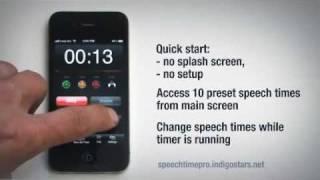 Speech Time Pro - Speech Timer for Toastmasters and public speaking