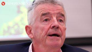 Ryanair boss Michael O'Leary condemns air rage