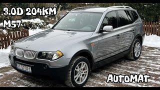 BMW X3 E83 3.0D 204KM M574x4Rzetelny opis 20 letniego BMW oferowanego do sprzedażyGIT-AUTO