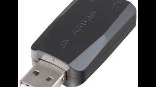 Переходник USB наушники микрофон.