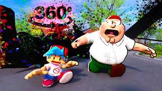 Family Guy vs Pibby Glitch  360° Corrupted Animation FNF
