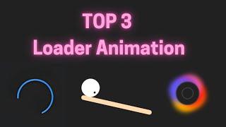 3 Best Loader Animation using HTML CSS | Code With Amresh