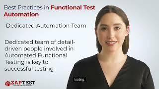 Best Practices in Functional Test Automation