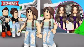 AS GÊMEAS REJEITADAS PELOS PAIS FICARAM RICAS | Historinhas Brookhaven RP | Roblox