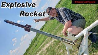 Model Rockets with Explosive Warheads: Part 1
