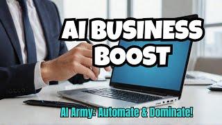 AI Business Automation: The Ultimate AI Tool to Grow & Scale Your Business in 2025!