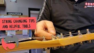 Guitar String Change Tips and Helpful Tools