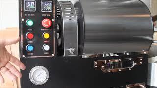 wintop 6-12kg coffee roaster video show