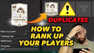 HOW TO RANK UP PLAYERS IN EA FC MOBILE!!! #rankup #eafcmobile