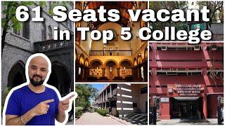 61 Seats still vacant in JB Syd PUMBA Weli COEP SIES | CET CAP Round 3