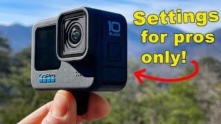 GoPro Hero 10 Black The ONLY Settings That Make Sense!!