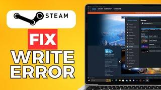 How To Fix Disk Write Error On Steam While Downloading (2024) Easy Tutorial