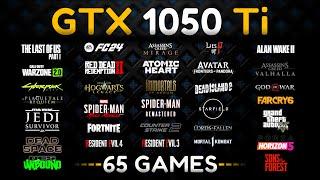 GTX 1050 Ti Test in 65 Games in 2024