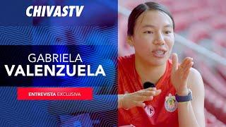 Gabriela Valenzuela habla sobre entrar al top de máximas goleadoras de Chivas Femenil