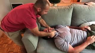 Amazing Loud Neck Crack (Chiropractor Adjustment)