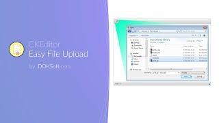 CKEditor Easy File Upload demo