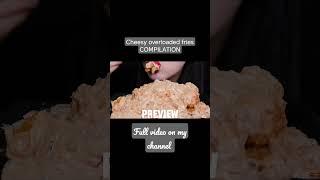 #asmr#mukbang#fries#compilation#cheesy#satisfyingvideo#bigbites#creamy