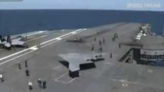 Tarnkappen-Drohne X-47B: Start vom Flugzeugträger | DER SPIEGEL