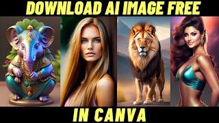 Canva text to image | how to make ai avatar free | midjourney alternative free