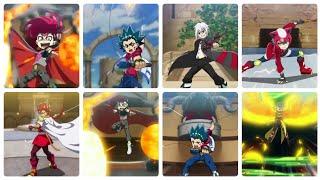 All Launches in Beyblade Burst Dynamite Battle / QuadDrive