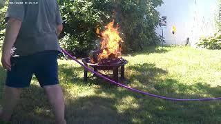 Burning Stuff At Jaykay18s Place