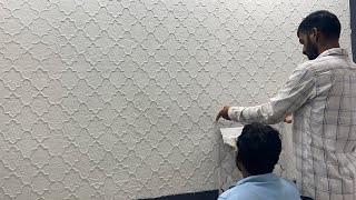 Latest Modern Wall Texture Design | Wall Painting Design Ideas