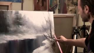 FREE! Full video "snow" painter Igor Sakharov