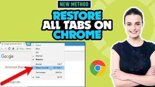 How to restore all tabs on chrome | Restore closed tabs chrome