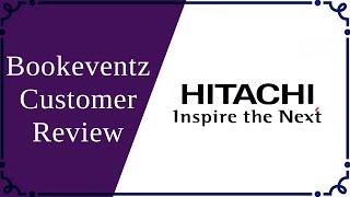 Customer Testimonial | Hitachi | BookEventz