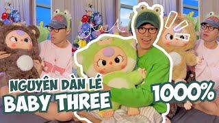 CỘNG ĐỒNG MẠNG CHẤN ĐỘNG KHI THẦY BEO U40 UNBOX BABY THREE 1000% RA CON SECRET HIẾM MẮT LÉ SIÊU HÀI